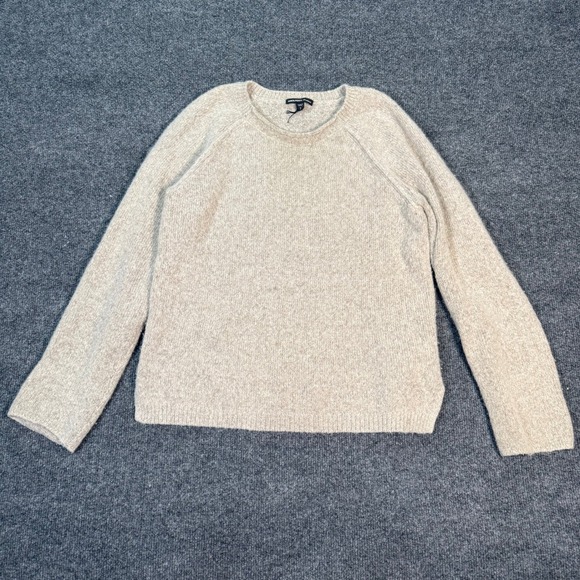 James Perse Sweaters - James Perse 100% Cashmere Crewneck Sweater Oatmeal Beige Size 2 US Medium